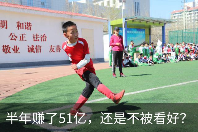 半年赚了51亿，还是不被看好？
