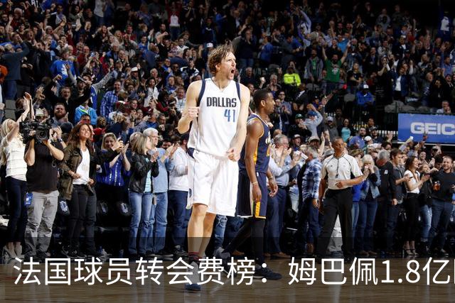 法国球员转会费榜：姆巴佩1.8亿欧最贵，登贝莱第二巴尔科拉第三